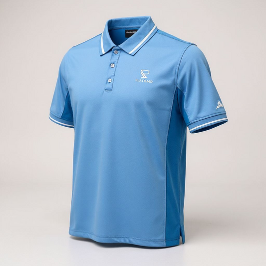 PLAYIAMO The Everyday Ace Performance Shirt – Men’s Blue