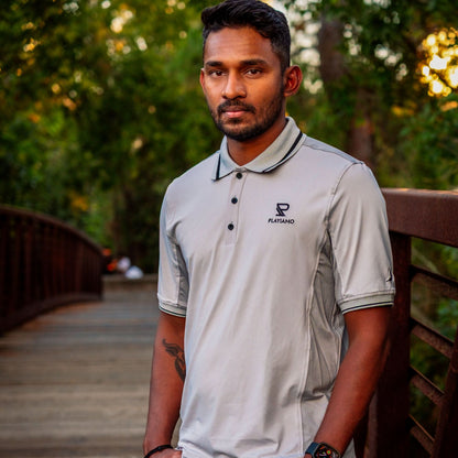 The Everyday Ace Performance Polo – Men’s Grey