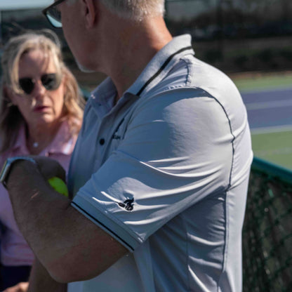 The Everyday Ace Performance Polo – Men’s Grey
