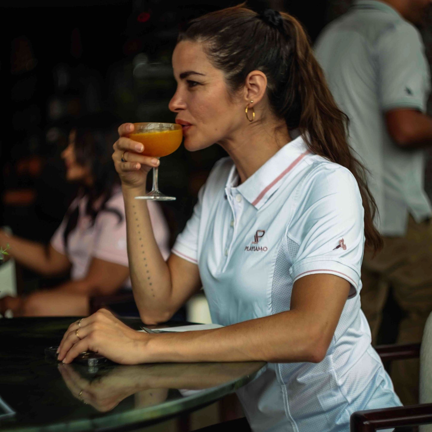 The Everyday Ace Performance Polo– Women’s White